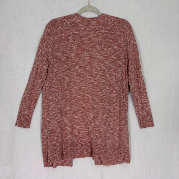 New Madewell Heathered Pink Open Cardigan Sweater Size XXS - Picture 5 of 9